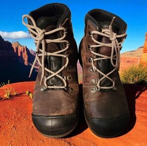 Rocky RKK0265 Women's Brown Composite Toe Waterproof Hiker Boot